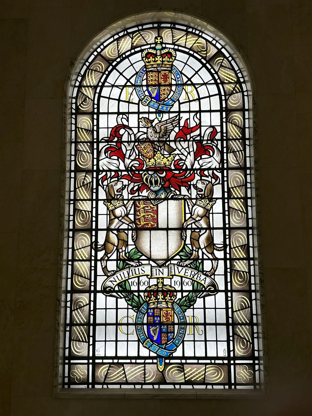 Stained glass window