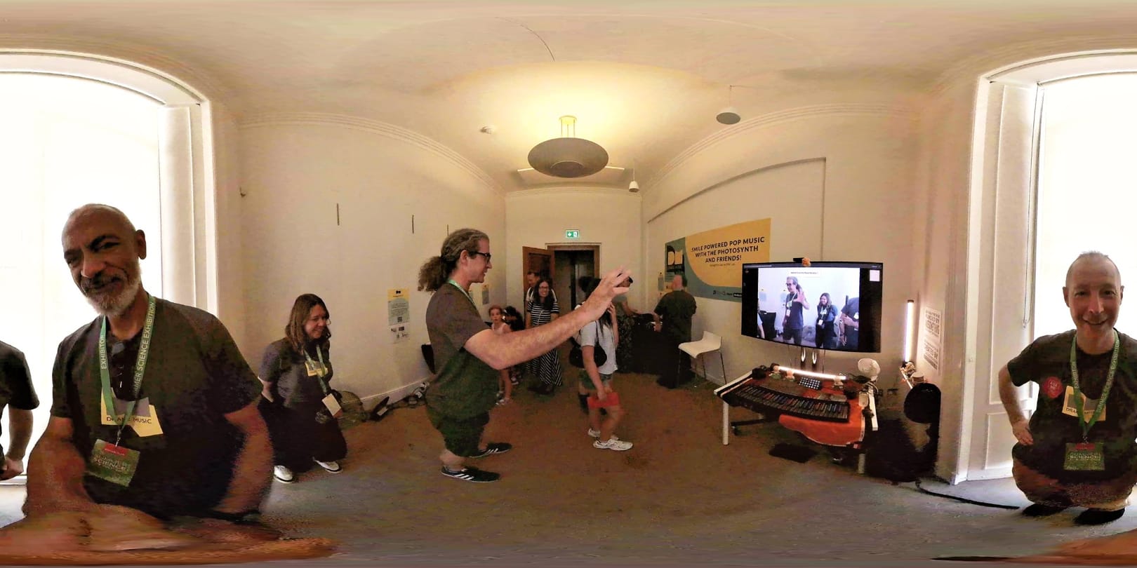 3D wraparound of the event